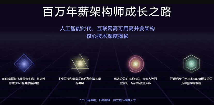 开课吧 年薪百万架构师成长之路