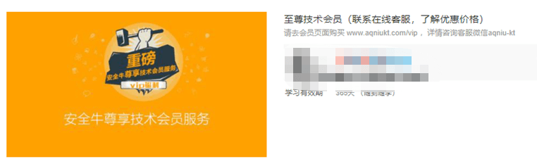 安全牛至尊会员课程（合集） 450+门技术课 包含以往的课程