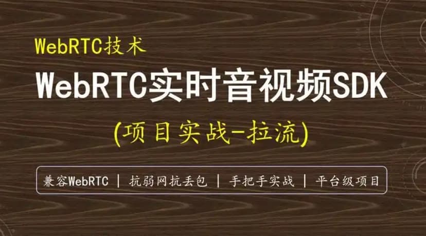 WebRTC核心技术详解 跨平台实时音视频SDK从设计到实现 实时音视频打造高效跨平台